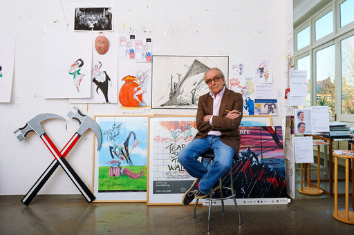 Gerald Scarfe, cartoonist and illustrator