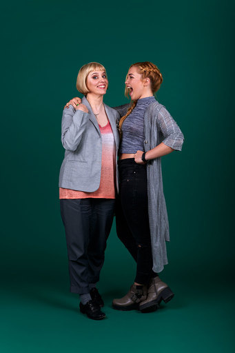 Carol Morley, film director, with Florence Pugh, actress