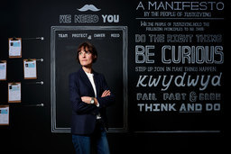 Anne-Marie Huby, co-founder and managing director of JustGiving
